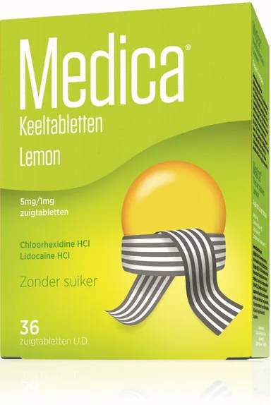 Medica 36 Zuigtabletten Citroen