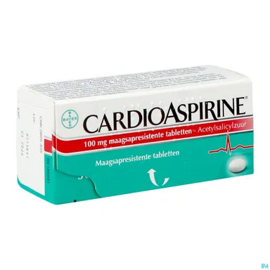 CardioAspirine 100mg 56 Comprimés Gastro-Résistants