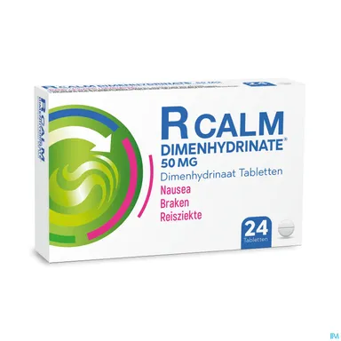 R Calm Dimenhydrinate 24 Tabletten