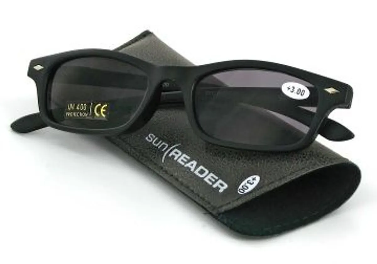 Sunreader Lunettes Lectures Solaire +1.50 Black