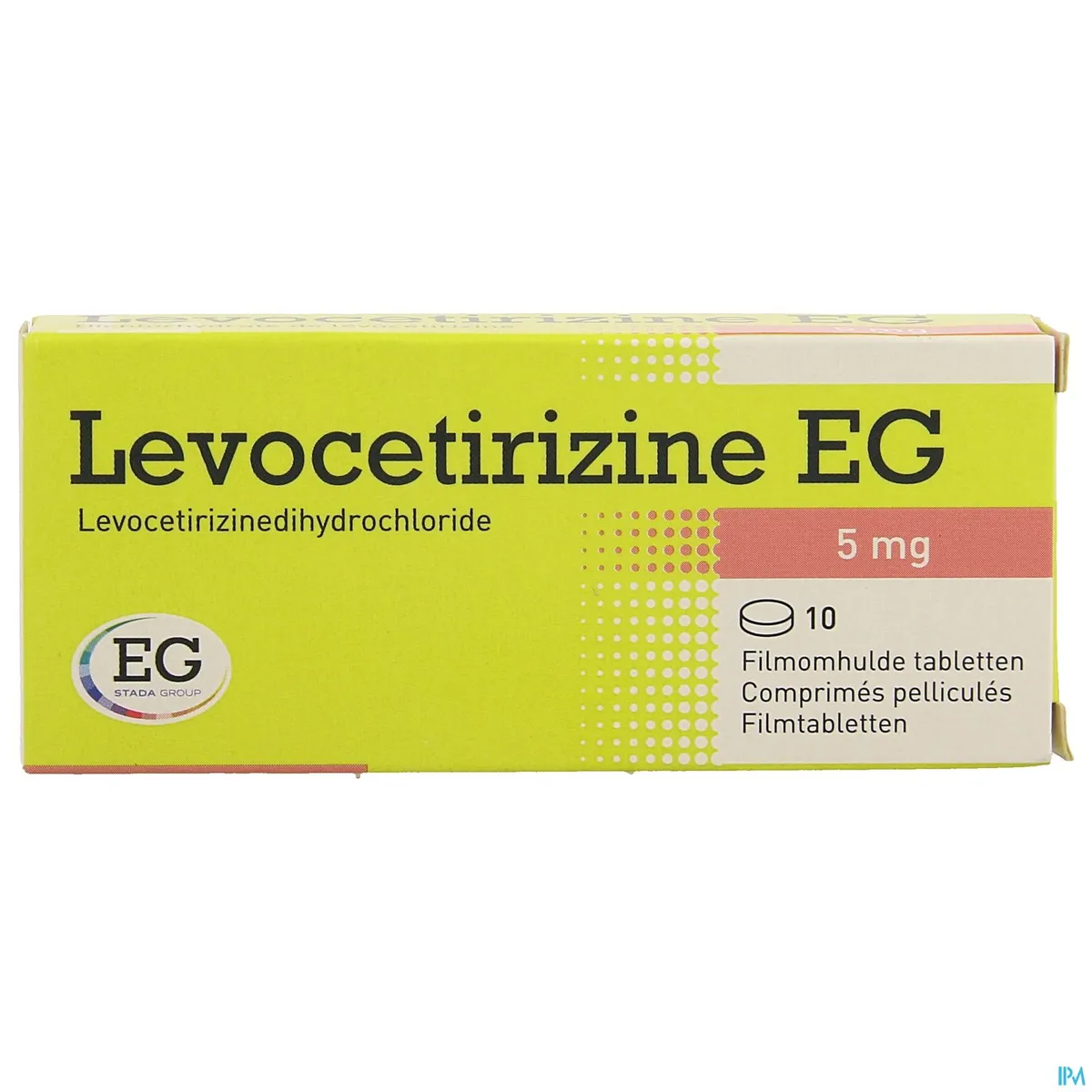 Levocetirizine EG 5mg 10 Tabletten