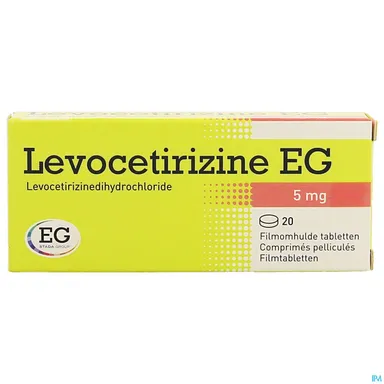 Levocetirizine EG 5mg 20 Tabletten