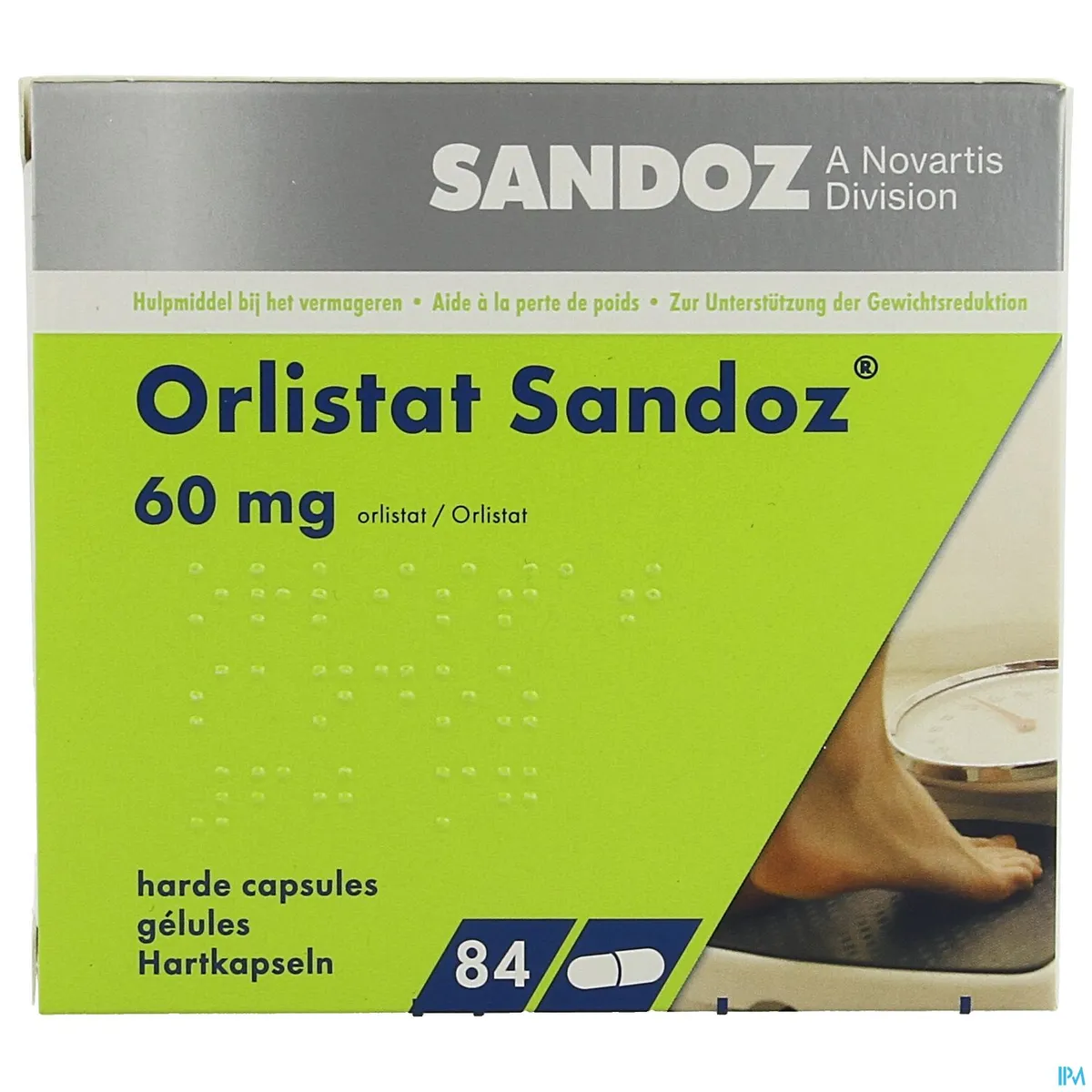 Orlistat Sandoz 60mg 84 Capsules
