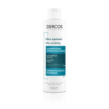 Vichy Dercos Shampoo Ultrakalmerend voor normaal tot vet haar 200ml