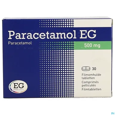 Paracetamol EG 500mg 30 Comprimés