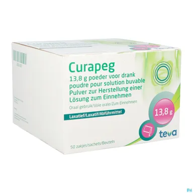 Curapeg 13,7g 50 Poederzakjes