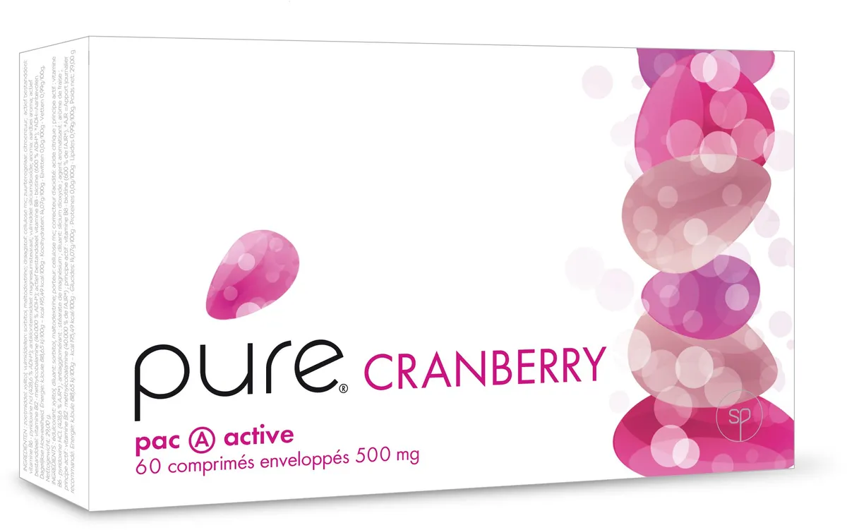 Pure Cranberry 60 Comprimés
