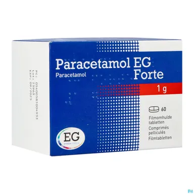 Paracetamol EG 1000mg 60 Tabletten