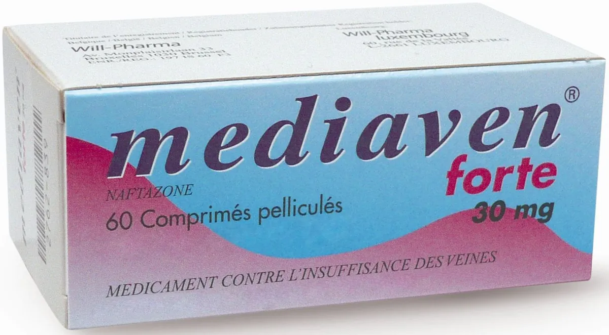 Mediaven Forte 30mg 60 Comprimés