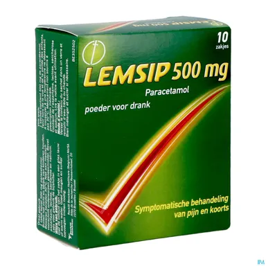 Lemsip Lemon 500 mg 10 Sachets