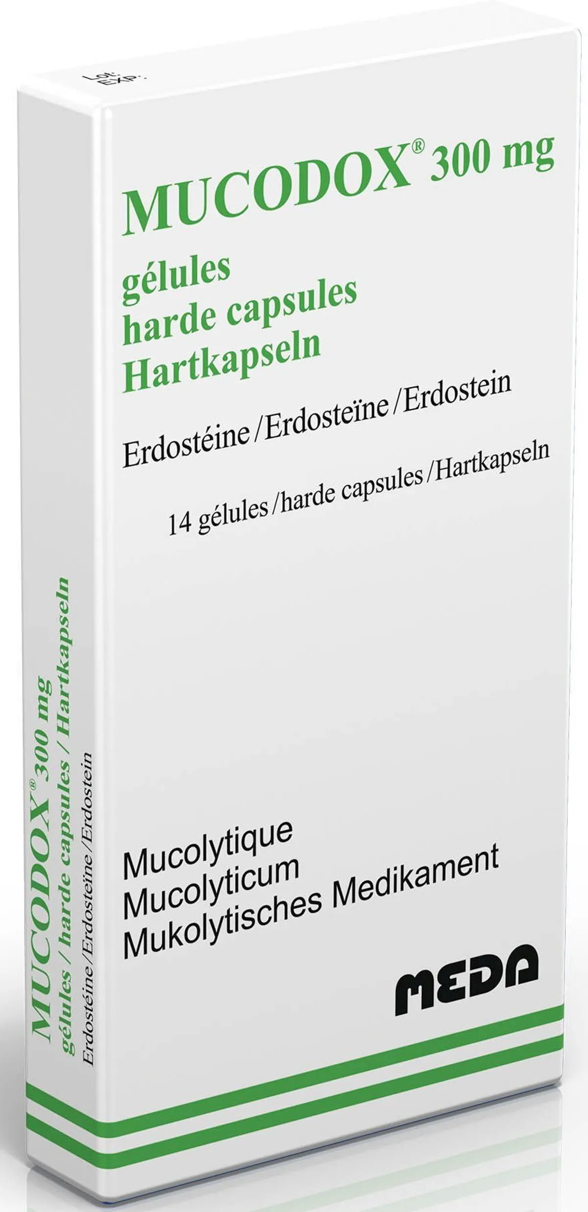 Mucodox 300mg 14 Gélules