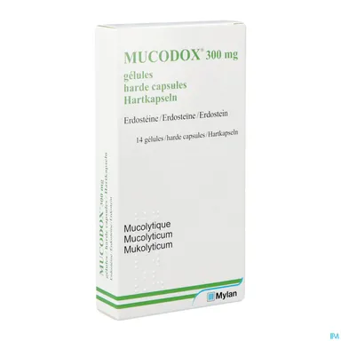 Mucodox 300mg 14 Gelules