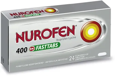 Nurofen 400mg Fasttabs 24 Comprimés