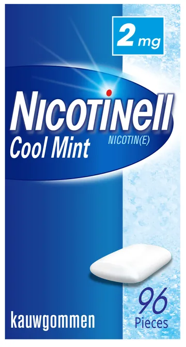 Nicotinell Cool Mint 2mg 96 Kauwgoms