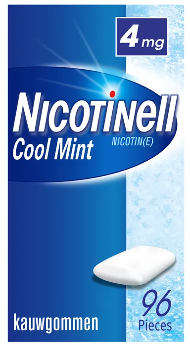 Nicotinell Cool Mint 4mg 96 Kauwgoms