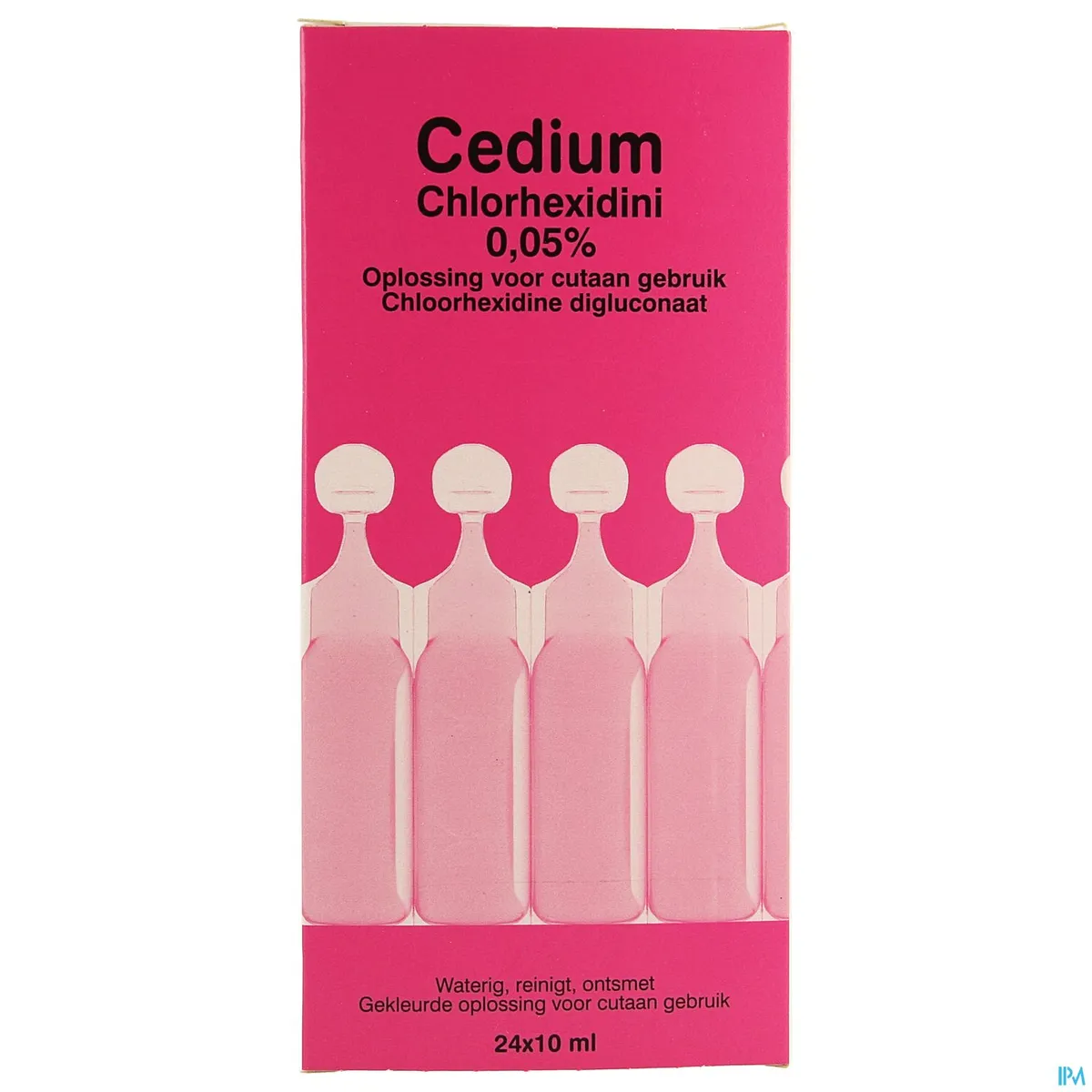 Cedium Chlorhexidini 0,05% Unidoses 24x10ml