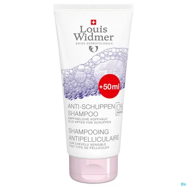Widmer Anti-roosshampoo Zonder Parfum 200ml (met 50ml gratis)