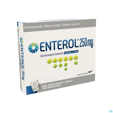 Enterol 250mg 10 Gelules (blister)