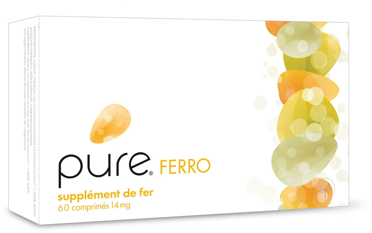 Pure Ferro 60 Comprimés