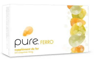 Pure Ferro 60 Comprimés