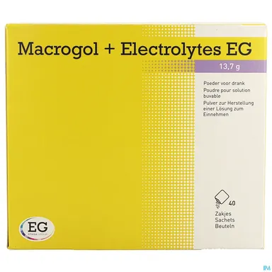 Macrogol + Electrolytes EG 40 Sachets de Poudre