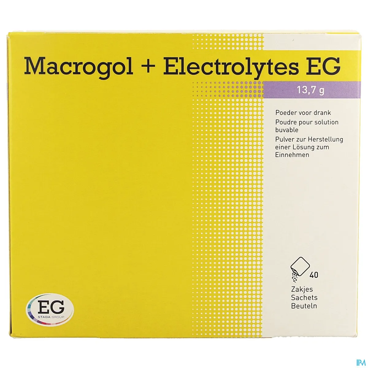 Macrogol + Electrolytes EG 40 Poederzakjes