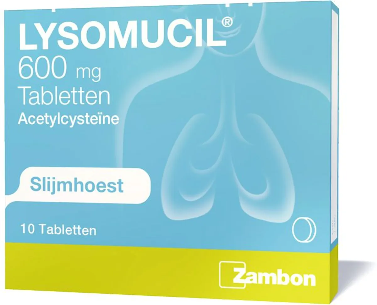 Lysomucil 600mg 10 Tabletten