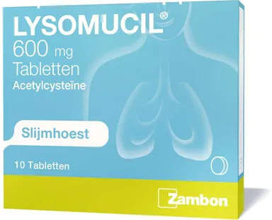 Lysomucil 600mg 10 Tabletten