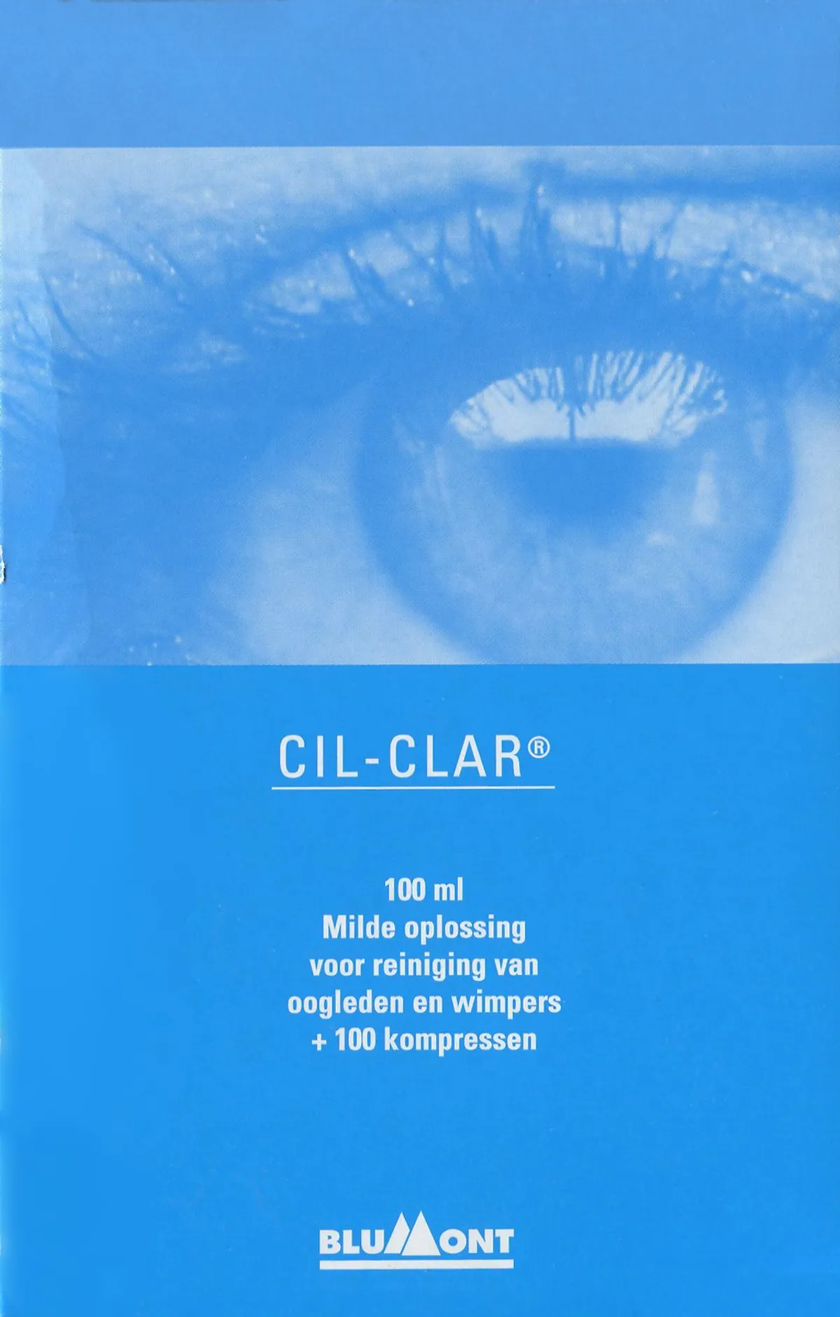 Cil-Clar Hygiene Paupiere Solution 100ml + 100 Compresses Stériles