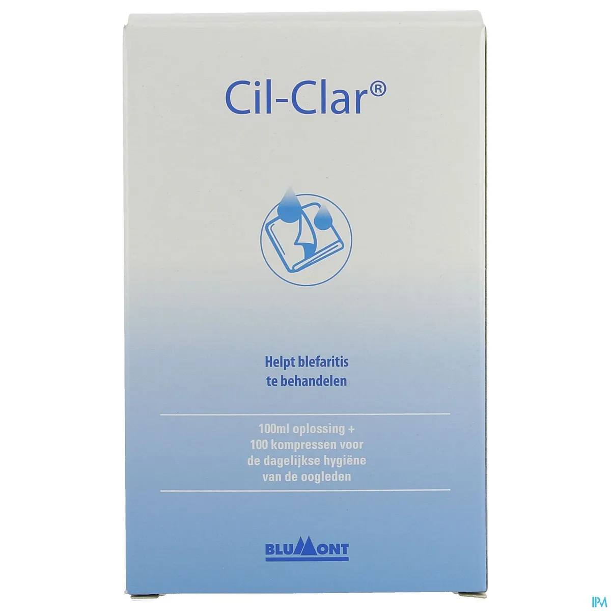 Cil-Clar Hygiene oogleden oplossing 100ml + 100 steriele compressen
