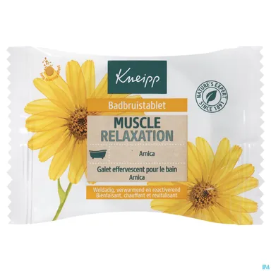 Kneipp Badbruistablet Ontspannend Arnica 80g