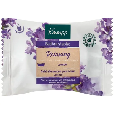 Kneipp Badbruistablet Pure Ontspanning Lavandel 80g