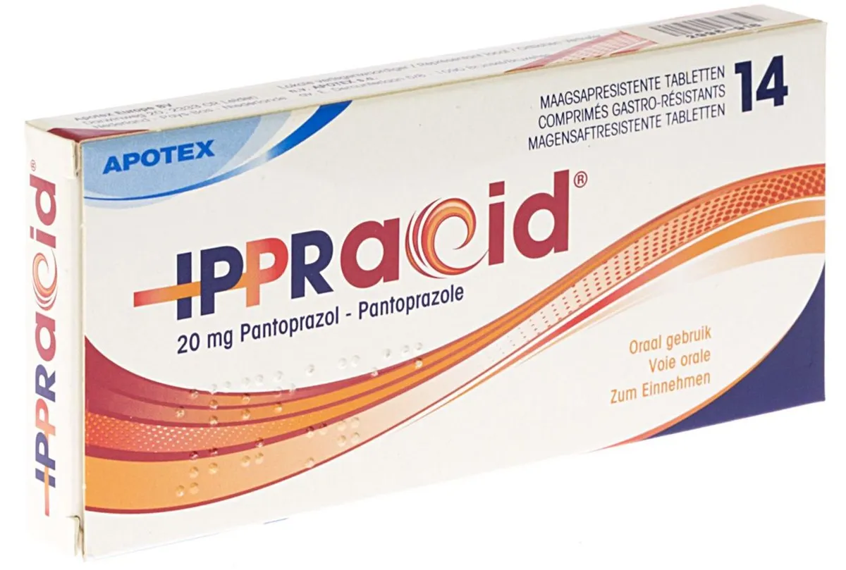 Ipracid 20mg Apotex 14 Comprimés Gastro-Résistants
