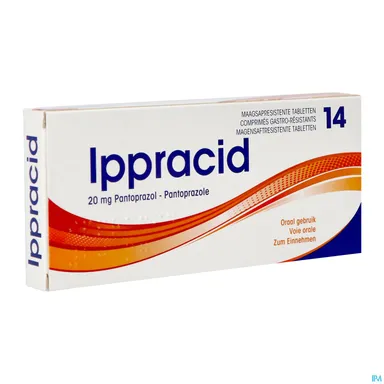 Ipracid 20mg Apotex 14 Maagsapresistente tabletten