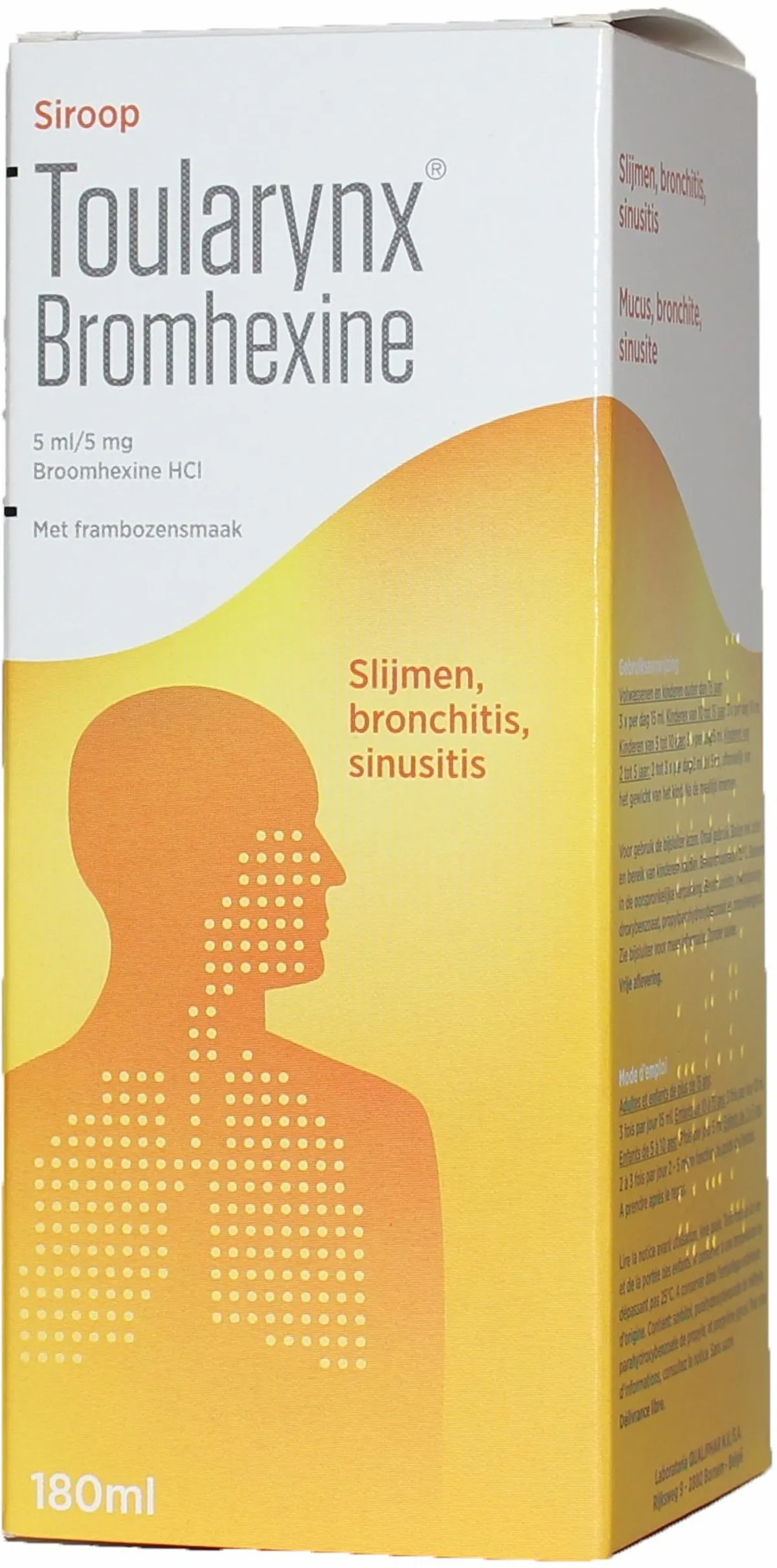 Toularynx Bromhexine Siroop 180ml