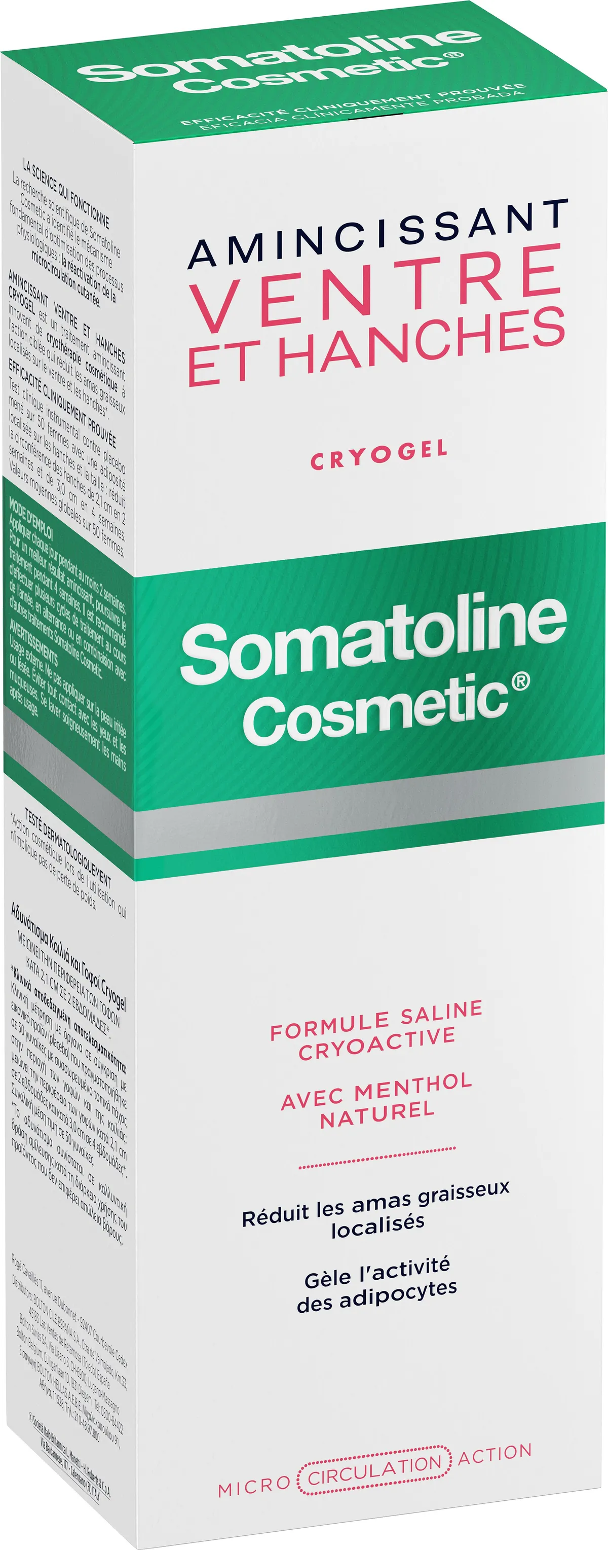 Somatoline Cosmetic Traitement Ventre & Hanches ADVANCE 1 250ml