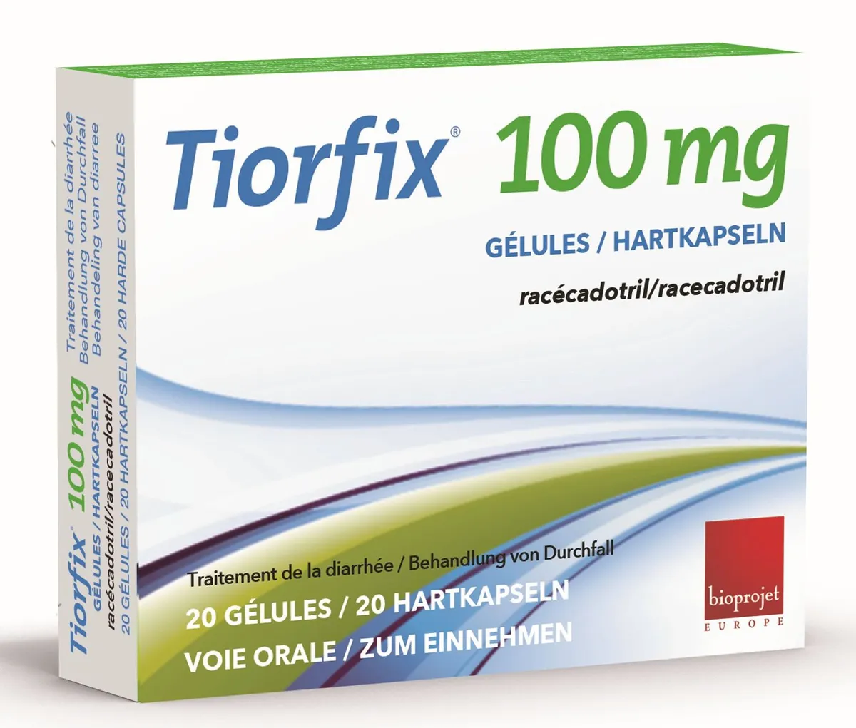 Tiorfix Adultes 100mg 20 Capsule