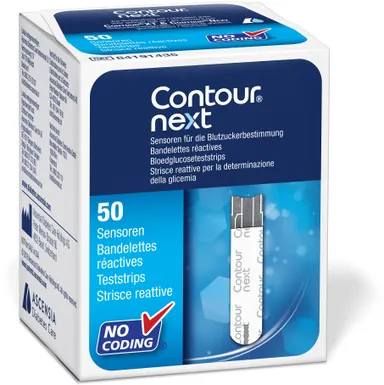 Ascensia Contour Next Bandelettes Reactives 50