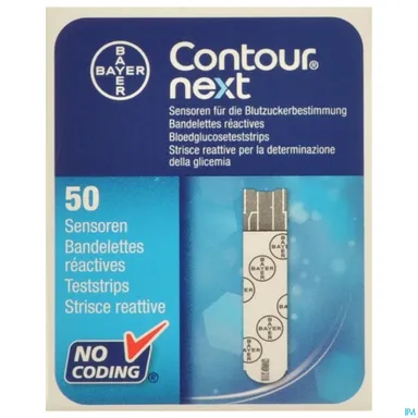 Ascensia Contour Next teststrips 50