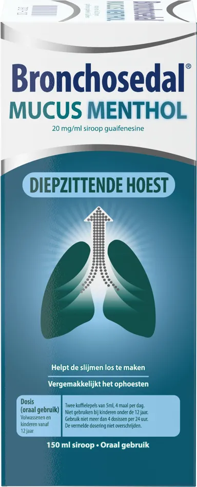 Bronchosedal Mucus Menthol 20mg/ml Sirop 150ml