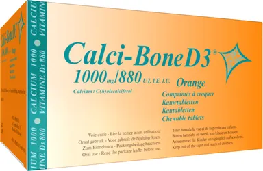 Calci Bone D3 90 Comprimés à Croquer