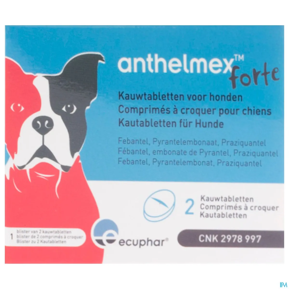Anthelmex Forte Kauwtabl. Hond2