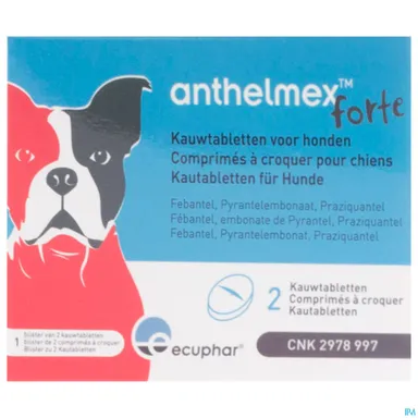 Anthelmex Forte Kauwtabl. Hond2