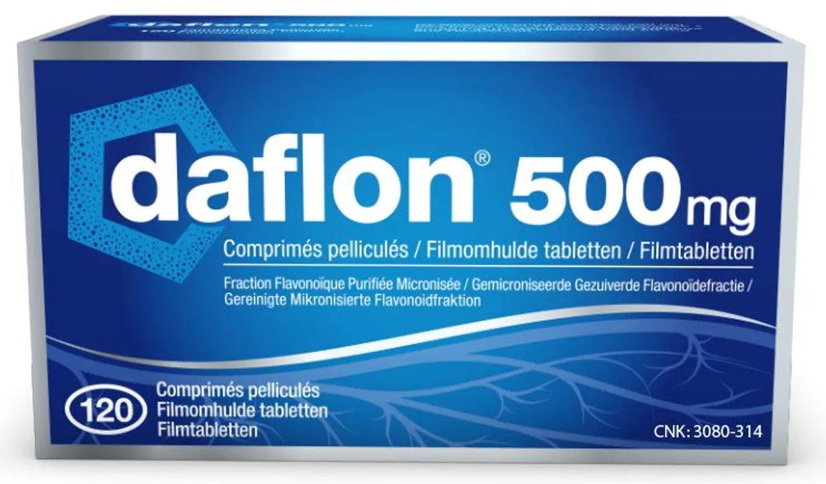 Daflon 500mg 120 tabletten