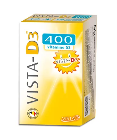 Vista-D3 Junior 400 IE 120 Smeltende Tabletten