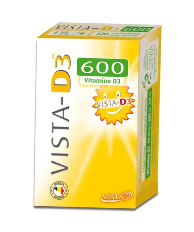 Vista-D3 Adult 600 UI 120 Comprimés Fondants