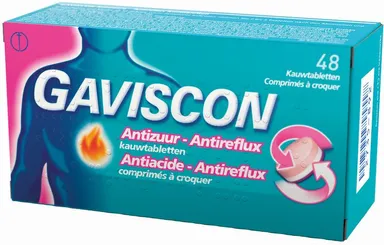 Gaviscon Antireflux 48 Comprimés A Croquer