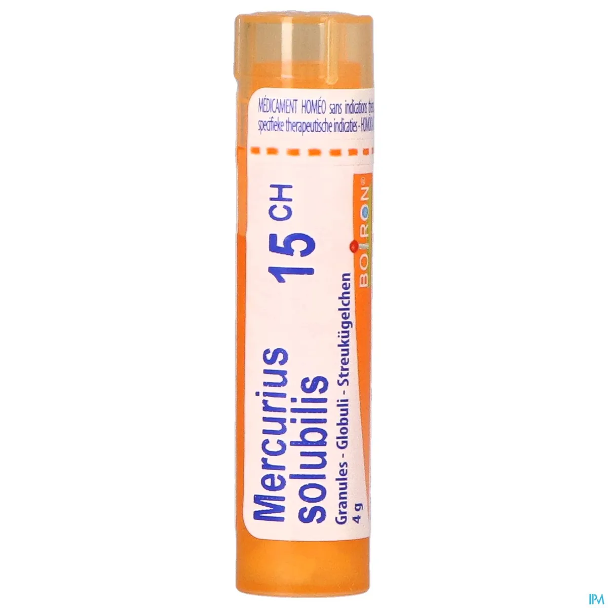 Mercurius Solubilis 15CH Granules 4g Boiron