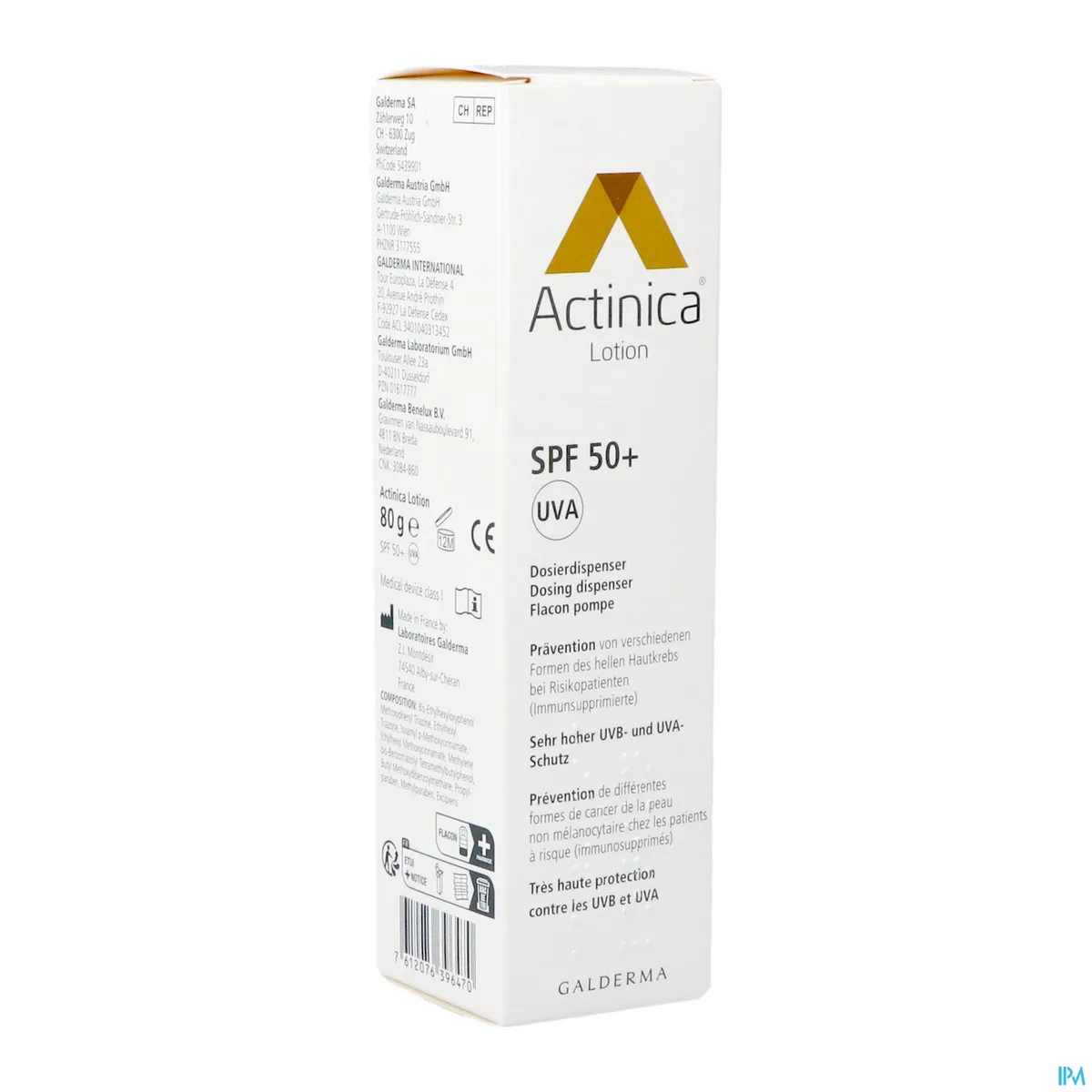 Actinica Lotion pompflacon 80g