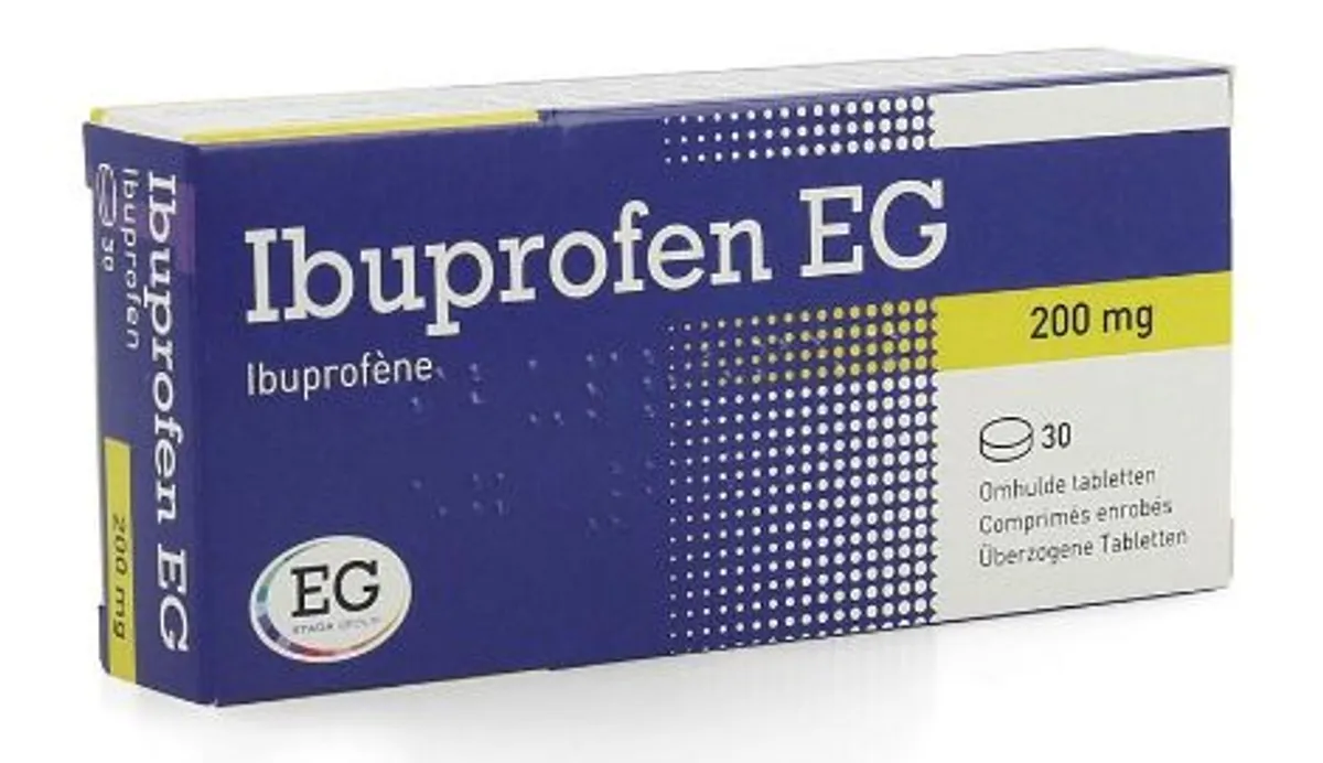 Ibuprofen EG 200mg 30 Comprimés